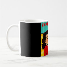 Tee-Retro-Pop - Unterstützung für emotionale Frage Kaffeetasse