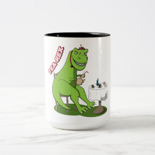 Tee-Rex Zweifarbige Tasse