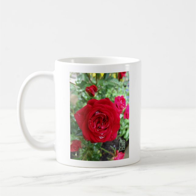 Tee-Rose-Tasse Kaffeetasse (Links)