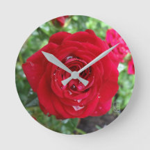 Tee-Rose-Uhr