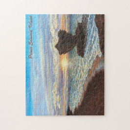 Tee-Schalen-Felsen-Puzzlespiel mit Geschenkboxen