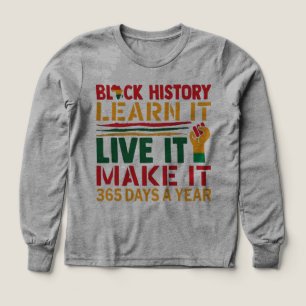 Tee-shirt 100 Jours d'Apprentissage de l'Histoire