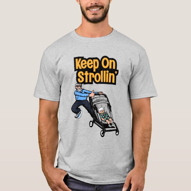 Tee-Shirt für Coole Opa T-Shirt (Vorderseite)