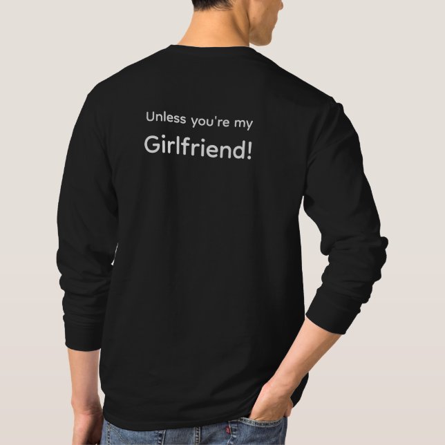 Tee shirt Girlfriend/Boyfriend (Rückseite)