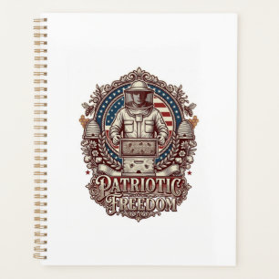 Tee-shirt graphique vectoriel Apiculteur Patriotiq