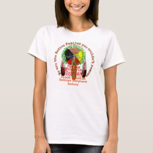 Tee-Shirt Indigene Familien Totem T-Shirt
