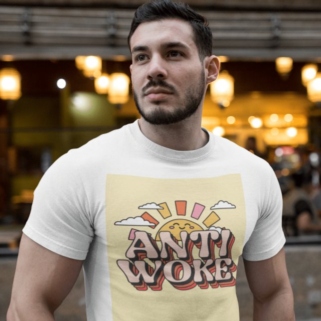 TEE - SHIRTS DE STYLE RÉTRO DE T-SHIRTS ANTI-WOKE (Créateur téléchargé)