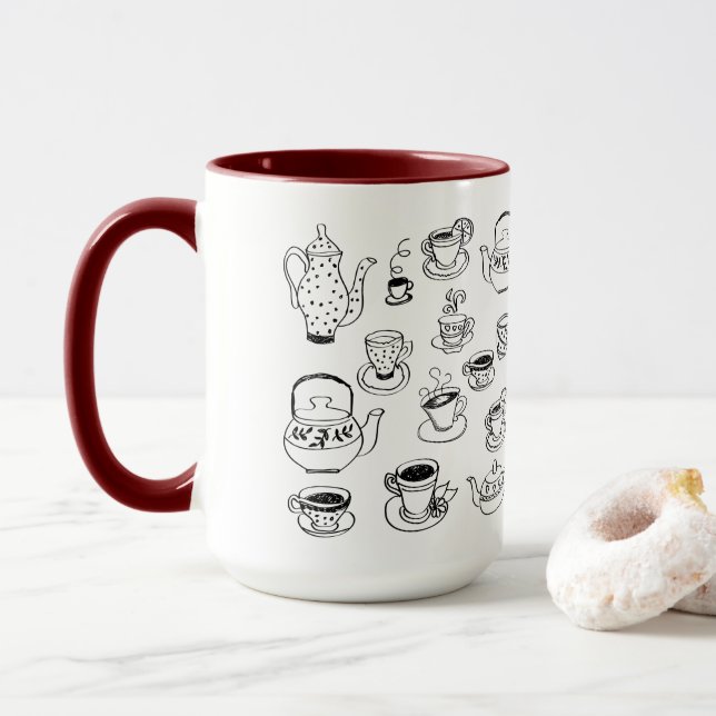 Tee Tasse (Mit Donut)