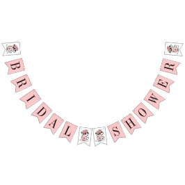 Tee Teacup Blume Brautparty Banner