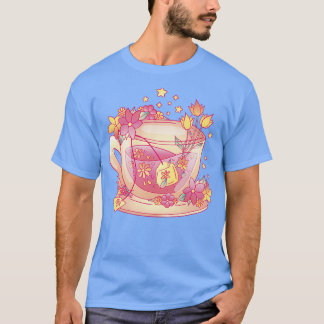 Tee-Teacup-Blume T-Shirt