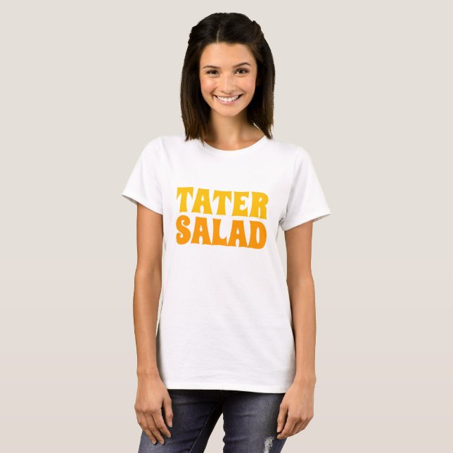 Tee-Tee für Frauen TATER SALAD Retro-T - Shirt (Vorne ganz)