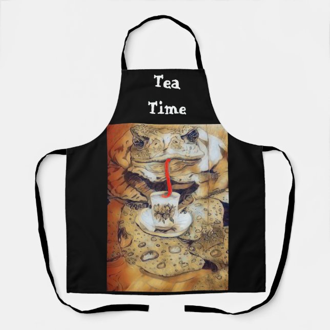 Tee 🫖 Time Schürze (Vorderseite)