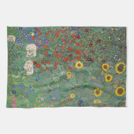 TEE-TOWEL: GUSTAV KLIMT: FARM GARDEN GESCHIRRTUCH