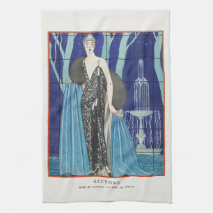 TEE-TOWEL: VINTAG GEORGE BARBIER POSTER GESCHIRRTUCH