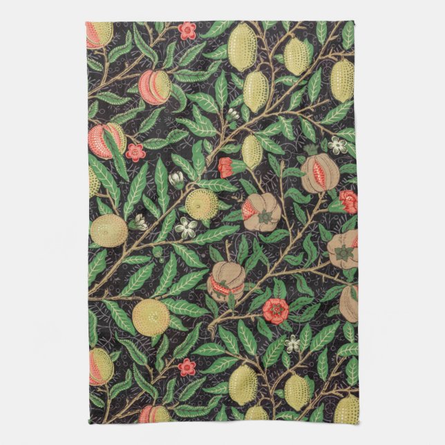 TEE-TOWEL: WILLIAM MORRIS : JASMINE GESCHIRRTUCH (Vertikal)