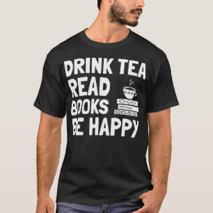 Tee und Bücher Design Drink Tee Bücher lesen glück