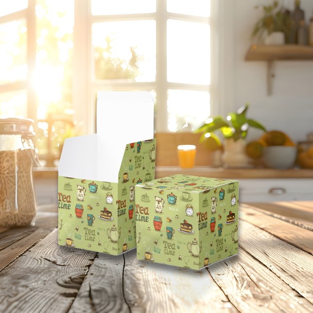 Tee und Honig Tea Time in Green Geschenkschachtel (Von Creator hochgeladen)