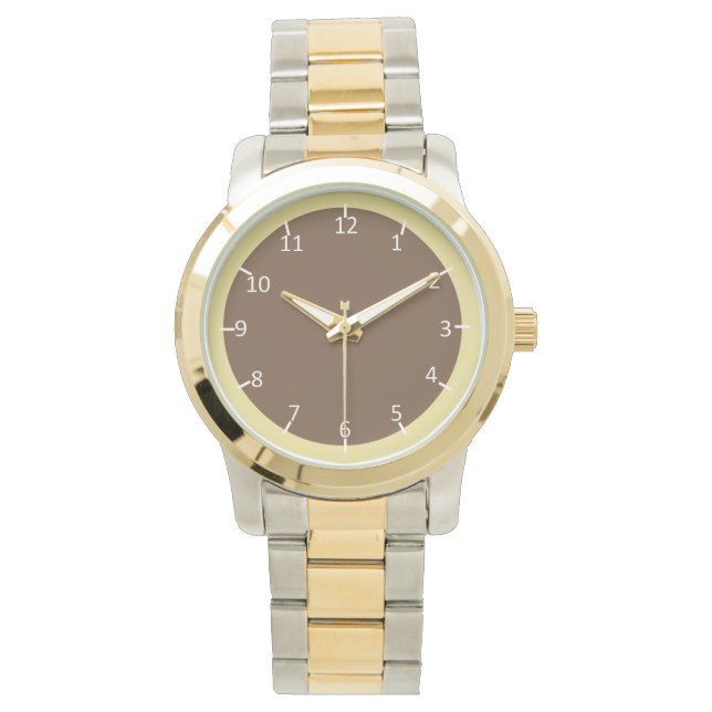 Tee und Kaffee Armbanduhr (Vorderseite)