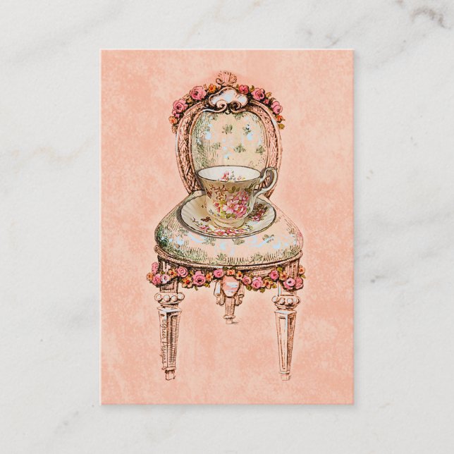 Tee und Symphonie Visitenkarte (Vorderseite)