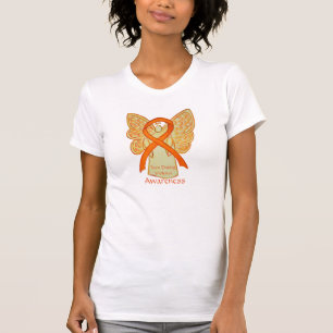 Tee Verabredet Gewalt Orange Awareness Ribbon Shir