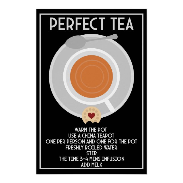 Tee Wall Art Poster Print (Vorderseite)