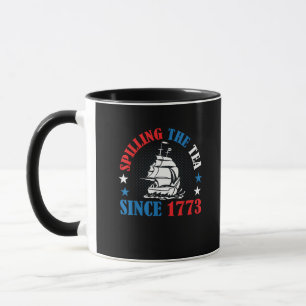 Teeausbreitung Seit 1773 amerikanische Geschichte  Tasse