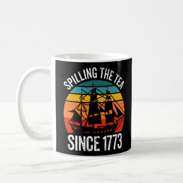 Teeausbreitung seit 1773 kaffeetasse (Links)