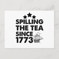 Teeausbreitung Seit 1773 Patriotischer 4. Juli