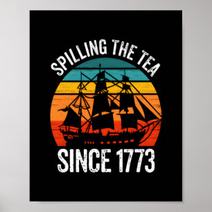 Teeausbreitung seit 1773 poster
