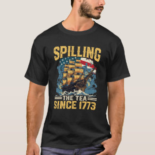 Teeausbreitung Seit 1773 USA Patriotic Vierte T-Shirt