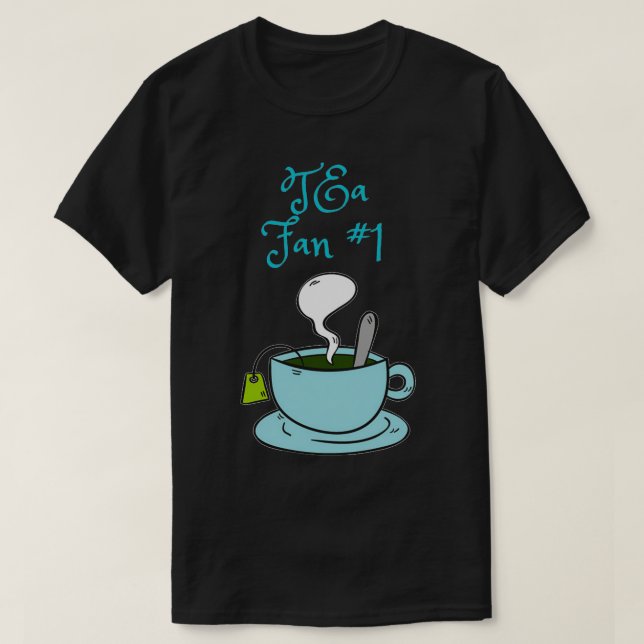 Teebecher-Design für Teeliebhaber T-Shirt (Design vorne)