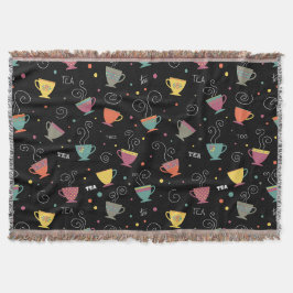 Teebecher, Tasse aus Retroporzellan Decke