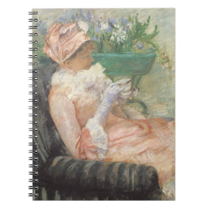 Teebecher von Mary Cassatt, Vintager Impressionism Notizblock