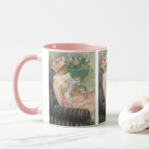 Teebecher von Mary Cassatt, Vintager Impressionism Tasse