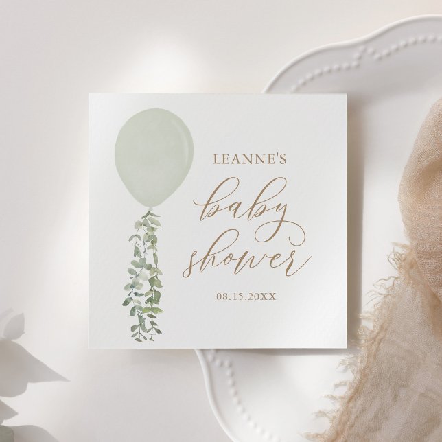 Teebeutel Eukalyptus Baby Dusche Serviette (Von Creator hochgeladen)