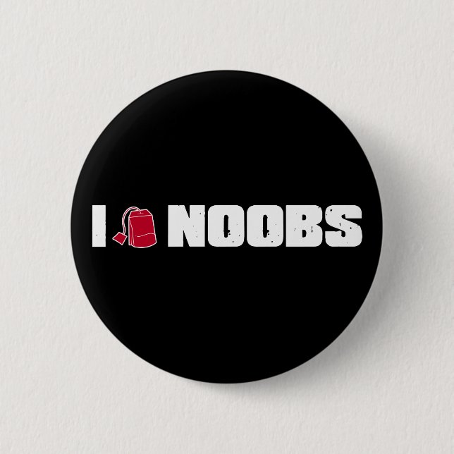 (Teebeutel) noobs I Button (Vorderseite)