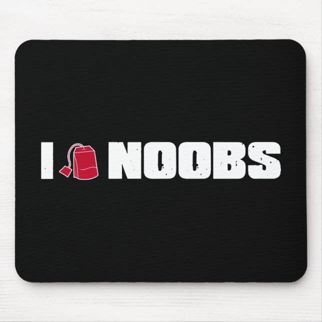 (Teebeutel) noobs I Mousepad (Vorne)
