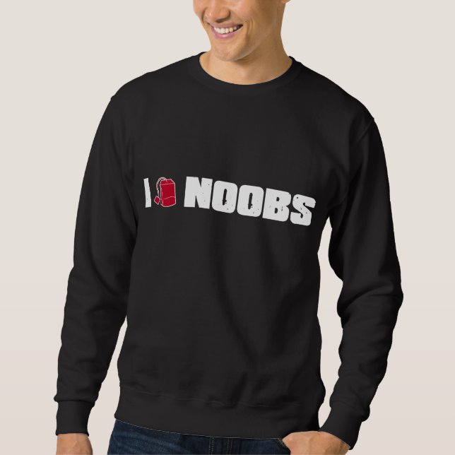 (Teebeutel) noobs I Sweatshirt (Vorderseite)