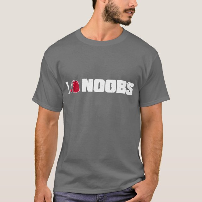 (Teebeutel) noobs I T-Shirt (Vorderseite)