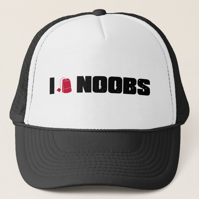 (Teebeutel) noobs I Truckerkappe (Vorderseite)