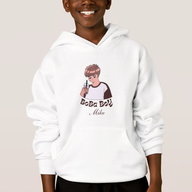 Teeblättertee Hoodie (Vorderseite)