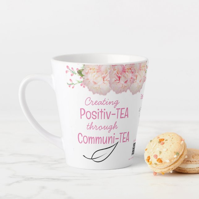 Teecup-Zitate | Tee-Kaffee-Shop Artikel Milchtasse (Beispiel)