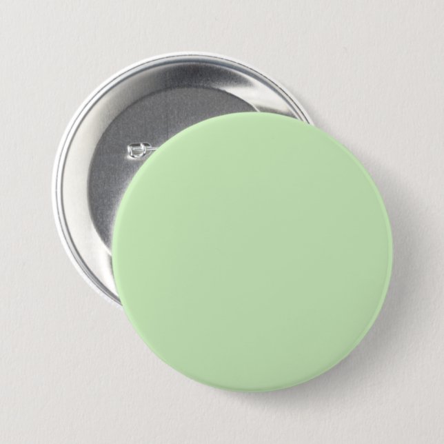 Teegrün D0F0C0 Farbe - Option zum Hinzufügen eines Button (Vorne & Hinten)