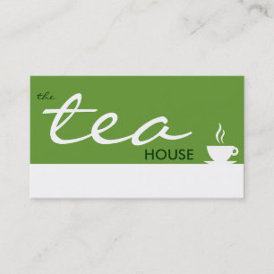 Teehaus (Farbe individuell anpassbar) Treuekarte