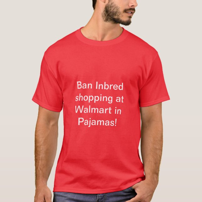 Teehemmer Frauen verbieten Inzuchteinkäufe T-Shirt (Vorderseite)
