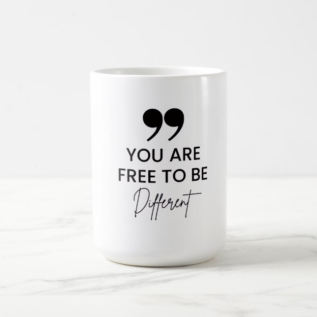 Teekaffee-Tasse mit Inspiration Kaffeetasse (Mittel)