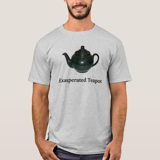 Teekanne, gereizte Teekanne T-Shirt (Vorderseite)