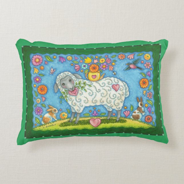 Teekanne und PILLOW Dekokissen (Vorderseite)