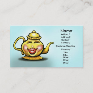 Teekarte Visitenkarte