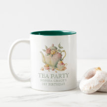 Teekessel & Tee Cups Whimsikale Wildblumen Individ